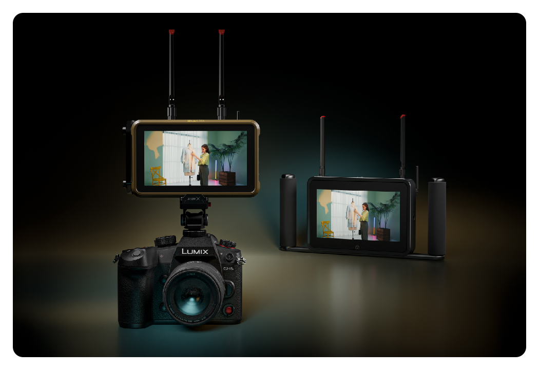 Atomos Ninja Ultra showing remoteview workflow with Panasonic Lumix GH6 Camera, Atomos Ninja Ultra
